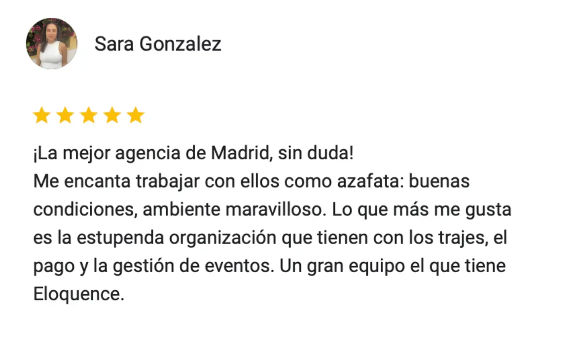 Reseña de cliente de Eloquence 4